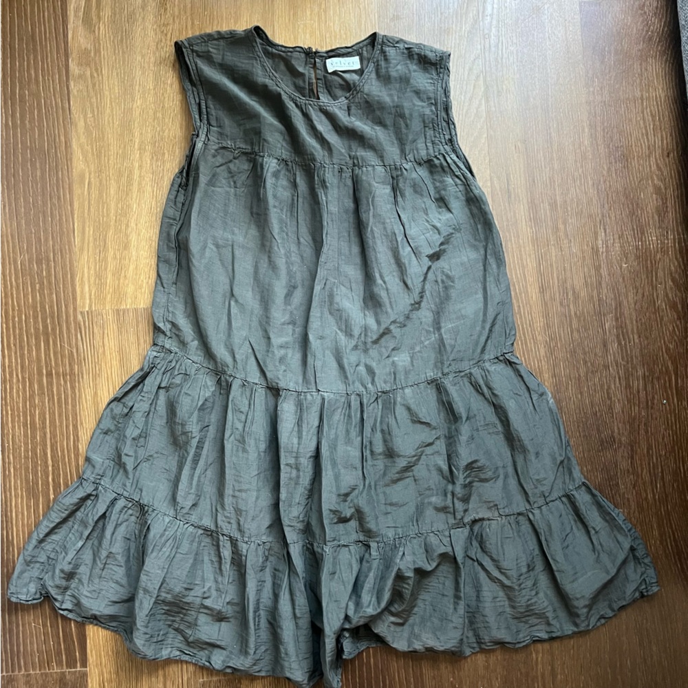 Velvet by Graham and Spencer Cotton and Silk Dress